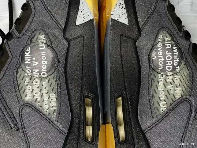 Rep MAX Jordan Air CT8480-001 5 Off-White Black x 0530